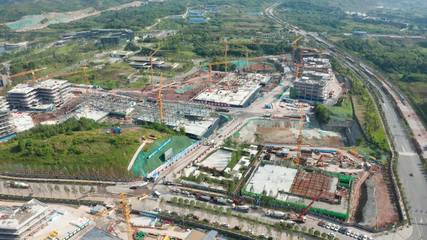 五一不停工,两江协同创新区建设“加速度”